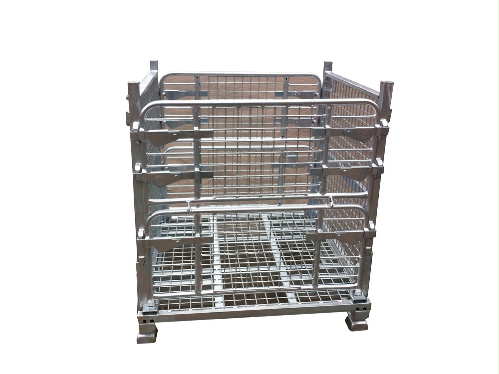 軍工折疊鍍鋅網(wǎng)箱