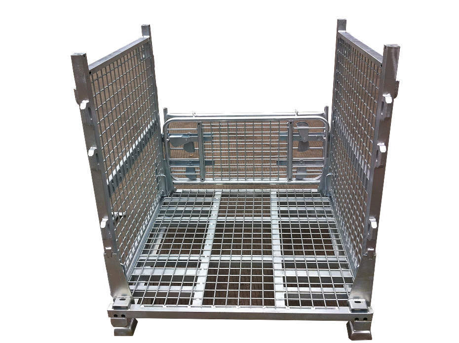 軍工折疊鍍鋅網(wǎng)箱