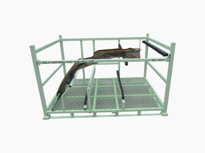 沖壓件左前門框口料架