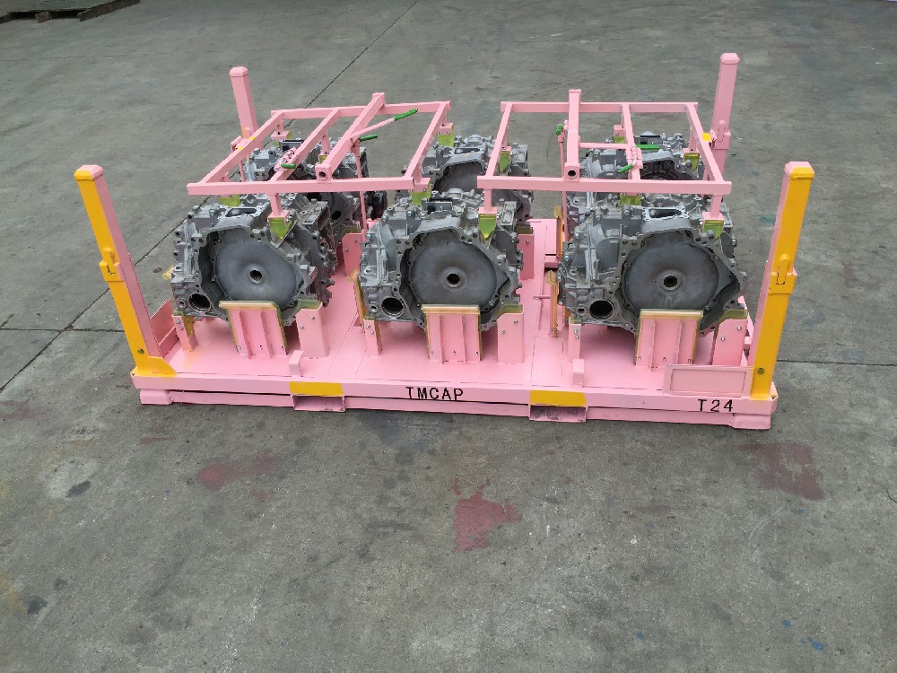 汽車變速箱周轉(zhuǎn)料架功能、結(jié)構(gòu)特點(diǎn)與設(shè)計(jì)亮點(diǎn)